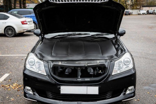 Утеплитель двигателя Black Premium, двойной слой, размер M, 140х90 см | код 80-0330 | REXANT фото 3