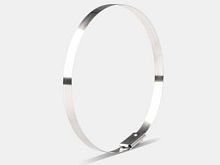 Хомут AISI 304 из нержавеющей стали, 4.6x350 HLT | код 084-01-305 | HLT