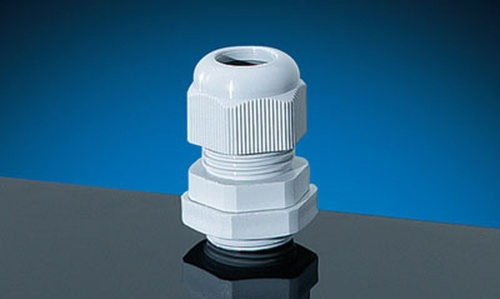 Сальник с разгрузкой натяжения AKM 20 6.5-13.5мм IP66/IP67/IP69 серый стойкий к УФ Hensel (AKM 20) | код 3600210 | HENSEL