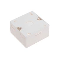 Короб накладной для лицевых панелей 80х80 под 2 модуля 45х22,5 Mosaic | код 03-0126 | REXANT