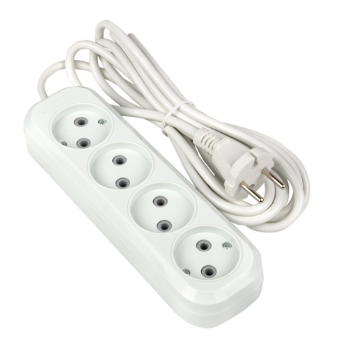 Удлинитель "Эксперт" 4 гнезда 2 метра 10А/2,2кВт без заземления ПВС 2х0,75 PROxima | код UBA10-275-4-02 | EKF Удлинитель "Эксперт" 4 гнезда 2 метра 10А/2,2кВт без заземления ПВС 2х0,75 PROxima | код UBA10-275-4-02 | EKF