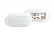 Светодиодный светильник LED ДПП 3801 8Вт 4000К IP65 белый овал 155*78*57 мм Народный | код SQ0366-0166 | TDM НАРОДНЫЙ