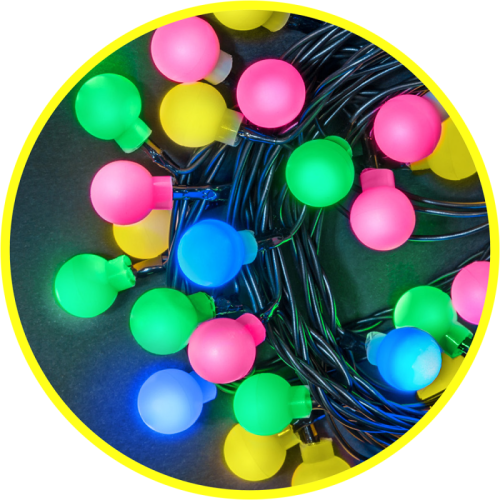 Гирлянда 61 836 NGF-B01-128RGBWW-8-11.5m-230-C8-BL-IP20 | Код. 61836 | Navigator