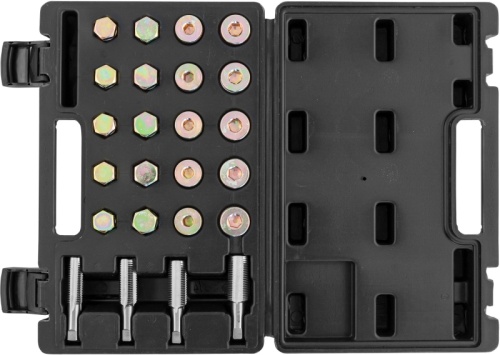 ODPRK1320 Набор для восстановления резьбы маслосливных отверстий, М13-М20, 64 предмета | код ODPRK1320 | Thorvik ODPRK1320 Набор для восстановления резьбы маслосливных отверстий, М13-М20, 64 предмета | код ODPRK1320 | Thorvik