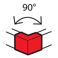 Внешний неизменяемый угол 90° - для кабель-каналов Metra 100x50 | код. 638012 | Legrand