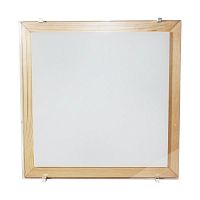 Светильник Полесье 400х400 НПБ 09-3х40-003 М97 белый корпус сосна держатель хром ИУ | код 1005205893 | Элетех