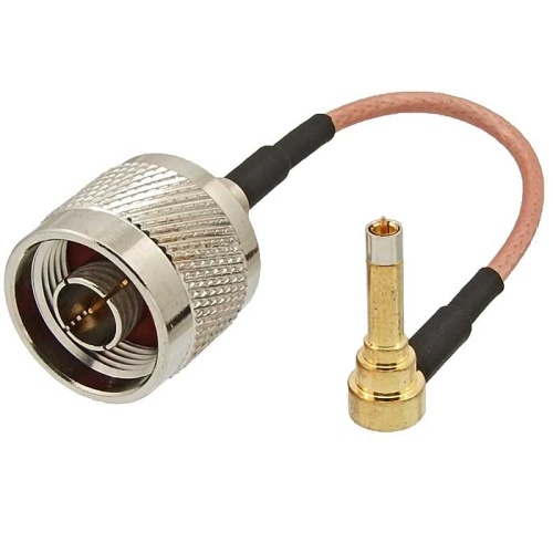 Разъём высокочастотный RUICHI N-J3CY/ RG316/ C2-JW3Y-100 мм, длина 10 см | код 93343 | Ruichi
