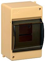 KREPTA 3 Корпус пластиковый КМПн 2/4 IP30 сосна | код MKP42-N-04-30-12-S | IEK