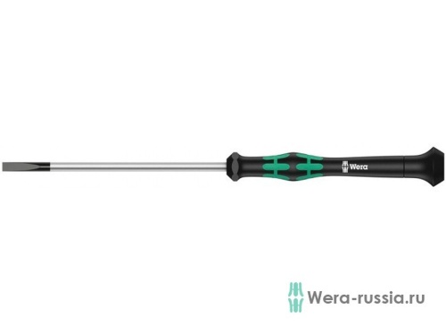 Отвертка шлицевая 2035 SL Micro для прецизионных работ, 0.50 x 3 x 80 мм | код WE-118010 | Wera Отвертка шлицевая 2035 SL Micro для прецизионных работ, 0.50 x 3 x 80 мм | код WE-118010 | Wera