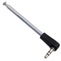 Антенна телескопическая RUICHI AST-1, диаметр 4.3 мм, количество колен 4, 80-230 мм | код 84517 | Ruichi