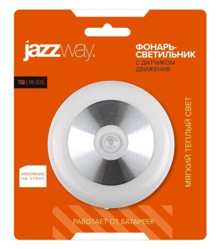 Светодиодный фонарь светильник с датчиком движения TS6-L1W-SENS | код 5031692 | JazzWay фото 3