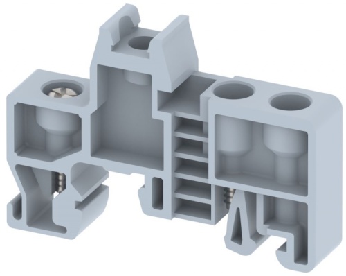 Концевой стопор + держатель групповой маркировки, серый SCUNMLHG | код 3903060000 | Elmex