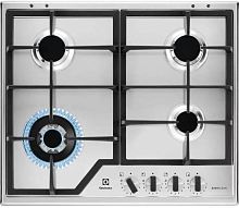Газовая варочная поверхность Electrolux KGS64362XX серебристый | код 1951455 | ELECTROLUX