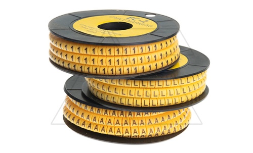 Маркер для проводов 4.0-6.0мм2 - C, 500 шт. | код ECJ_4_C | RCCN Маркер для проводов 4.0-6.0мм2 - C, 500 шт. | код ECJ_4_C | RCCN