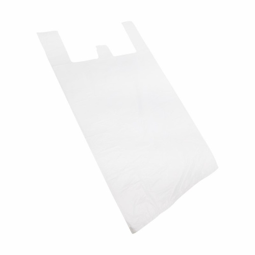 Пакет майка ПНД 30+15*55, 15мкм белая (100шт./уп) | код 61-0204-1 | REXANT