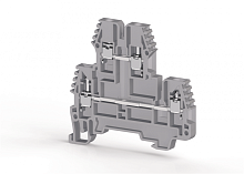 325 249, Клеммник 2-х ярусный, 2,5 мм.кв. (серый), PIK 2,5RD | код 0.0.0.3.25249| KLEMSAN
