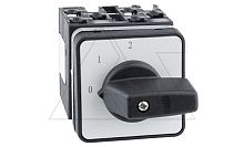 Переключатель UKT0-1-8240/E, 1P, 20A, тип 0-1-2, 1NO на 1_2, на дверь, фронт IP65 | код UKT0-1-8240/E | Kripal