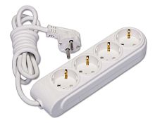 Удлинитель 4х3м с заземл. 16А IP20 ПВС 3х1.5 защ. шторки Makel N4210044