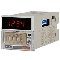 Счетчик-таймер, цифровой, 48x48x91мм, 4 разряда, 1 уставка, 100-240VAC | код FX4S-1P4 | AUTONICS