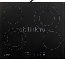 Варочная поверхность Lex EVH 642-1 BL черный | код 1549915 | LEX