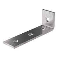 Пластина угловая 90 градусов 4 отверстия 1/3 Промрукав | код PR16.1115 | ПРОМРУКАВ