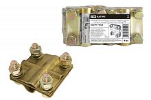 Зажим крестовой ЗКСЛ25 стержень - провод 25-95мм?/полоса 3х25мм TDM | код SQ2401-0022 | TDM