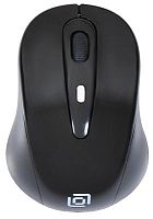 Мышь Оклик 435MW черный оптическая (1600dpi) беспроводная USB для ноутбука (4but) | код 945809 | Oklick