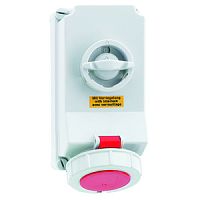 Розетка с блокировкой 16A 5p 400V 6h IP67 225x118 mm 16041 | код 16041 | Bals