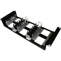 Рама монтажная 19, 18 плинтов, горизонтальная | код TWT-RM10-18P-H | TWT