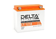 Аккумуляторная батарея CT 1218 Напряжение 12В емкость 18Ач. Разработана специально для мототехники обладает мощным стартерным током. Delta | код 3401010030025 | DELTA