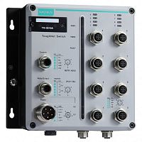 Коммутатор TN-5510A-2GTX-WV-CT-T L2 Managed Ethernet switch with 8 10/100BaseT(X) and 2 10/100/1000 Base-T(X) M12 ports, 24 - 110 VDC dual power input | код 00-06100656 | MOXA