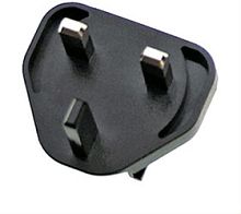 Заменяемая вилка Англия для GE12, GE18, GE24 | код AC PLUG-UK | MeanWell