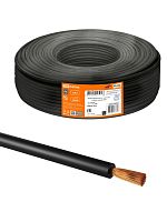 Провод ПуГВнг(А)-LS 1х2.5 ГОСТ (бухта 100м) черный | код SQ0124-0836| РЭМЗ ТМ