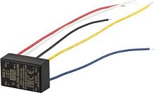 Источник питания DC-DC драйвер светодиодов, 60Вт, вход 10…56В DC, выход 1050мА/6…52В, дист. упр. питанием и ШИМ димминг, пластиковый герметичный корпус 32.1x20.5x12.5мм, проводные выводы, -40…+50С | код NLDD-1050HW | MeanWell