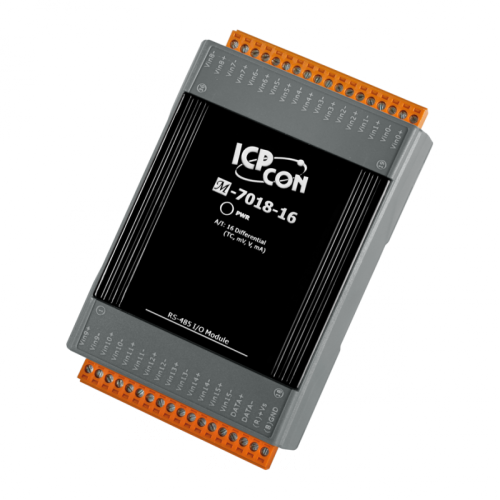 M-7018-16 CR 16-channel Analog Input Module using the DCON and Modbus Protocols (Gray Cover) (RoHS) | код 00-06110929 | ICP DAS M-7018-16 CR 16-channel Analog Input Module using the DCON and Modbus Protocols (Gray Cover) (RoHS) | код 00-06110929 | ICP DAS