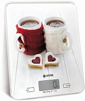 Весы кухонные электронные Vitek VT-2424 макс.вес:5кг белый | код 2035287 | VITEK