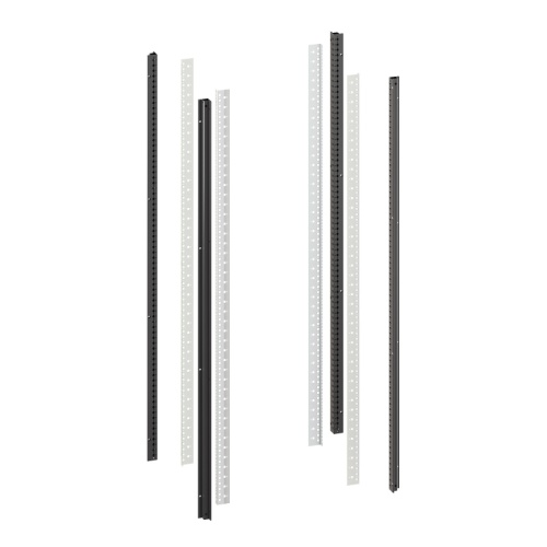 Стойки вертикальные комплект для 47U IT-CQE RAL9005 | код RBITKMN47 | DKC Стойки вертикальные комплект для 47U IT-CQE RAL9005 | код RBITKMN47 | DKC