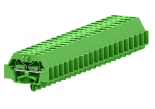 241316 Клемма TB проходная 1-1 с бок. подключ. с защелк. ножками, зел., шт | код 241316 | SUPU