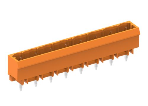 478206 Вилка на плату MCS, вертик., шаг 7.62мм2, 6 конт., оранж., шт | код 478206 | SUPU