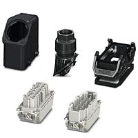 Комплект вставных соединителей HC-EVO-B16PT-BWD-HH-M25-PLRBK | код 1407712 | PHOENIX CONTACT