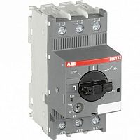Силовой автомат для защиты электродвигателя MS132 6.3А 3P |  код. 1SAM350000R1009 |  ABB 