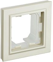 BRITE Рамка 1-местная IP44Р У-1-БрКр-44 бежевый | код BR-M12-44-K10 | IEK