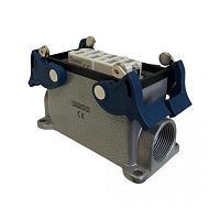 Розетка, 4-фиксатора, 2-боковых ввода, 6 полюсов, 35А | код EBM606PD24 | EMAS