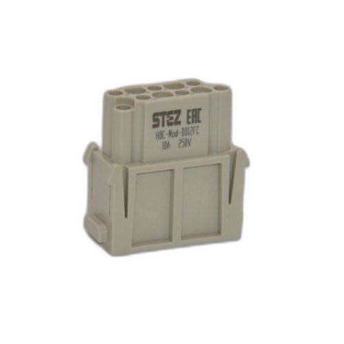 Контактная вставка, модульная HDC-MOD-DD12FC | код 187150266 | СТЭЗ Контактная вставка, модульная HDC-MOD-DD12FC | код 187150266 | СТЭЗ