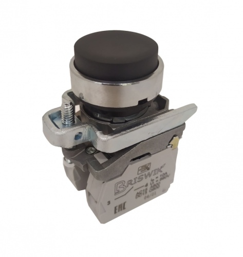 Выключатель Briswik КМЕ 7601м -С черный Цилиндр выступающий IP65 УХЛ3 10А 0но+1нз | код aD-DC-5Ai-0112 | Briswik Выключатель Briswik КМЕ 7601м -С черный Цилиндр выступающий IP65 УХЛ3 10А 0но+1нз | код aD-DC-5Ai-0112 | Briswik