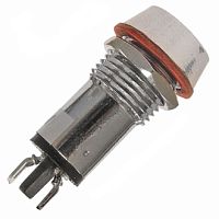 Светодиод в корпусе RUICHI L-617-R, 12 В, 12 мм, красный | код 58414 | Ruichi