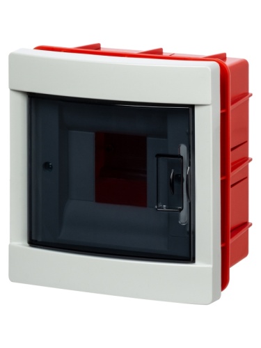 Бокс ЩРВ-ПМ-4 модуля, встраиваемый, АБС-пластик, IP40, Народный | код SQ0921-0002 | TDM НАРОДНЫЙ