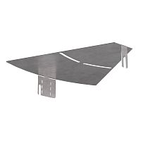 Крышка угла горизонтального изменяемого 0-45 градусов Стандарт 300 Промрукав | код PR16.1007 | ПРОМРУКАВ