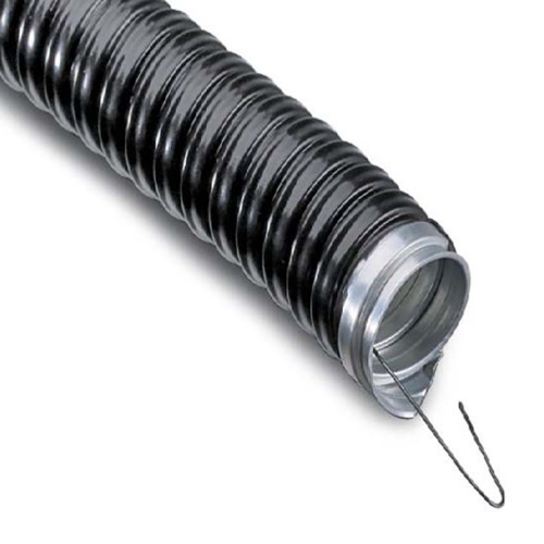 Металлорукав в ПВХ изоляции МРПИнг-32 (бухта 20 м/уп.) с зондом, черный REXANT | код 28-0132-20 | REXANT Металлорукав в ПВХ изоляции МРПИнг-32 (бухта 20 м/уп.) с зондом, черный REXANT | код 28-0132-20 | REXANT