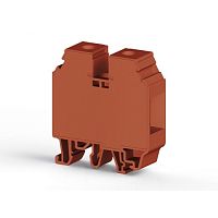 304 264, Клеммник на DIN-рейку 35мм.кв., винт под шестигр. (красный), AVK35 IRD | код 0.0.0.3.04264 | KLEMSAN